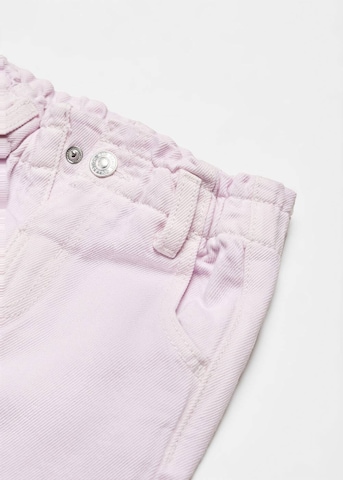 MANGO KIDS Regular Jeans i lila