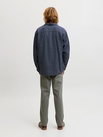 JACK & JONES Comfort Fit Skjorta 'JJCARTER' i blå