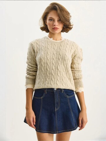 Pull-over 'Pullover' Bianco Lucci en beige