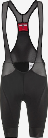 CASTELLI Skinny Workout Pants 'ENDURANCE 3' in Black: front