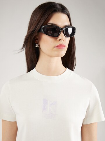 T-shirt Calvin Klein Jeans en blanc