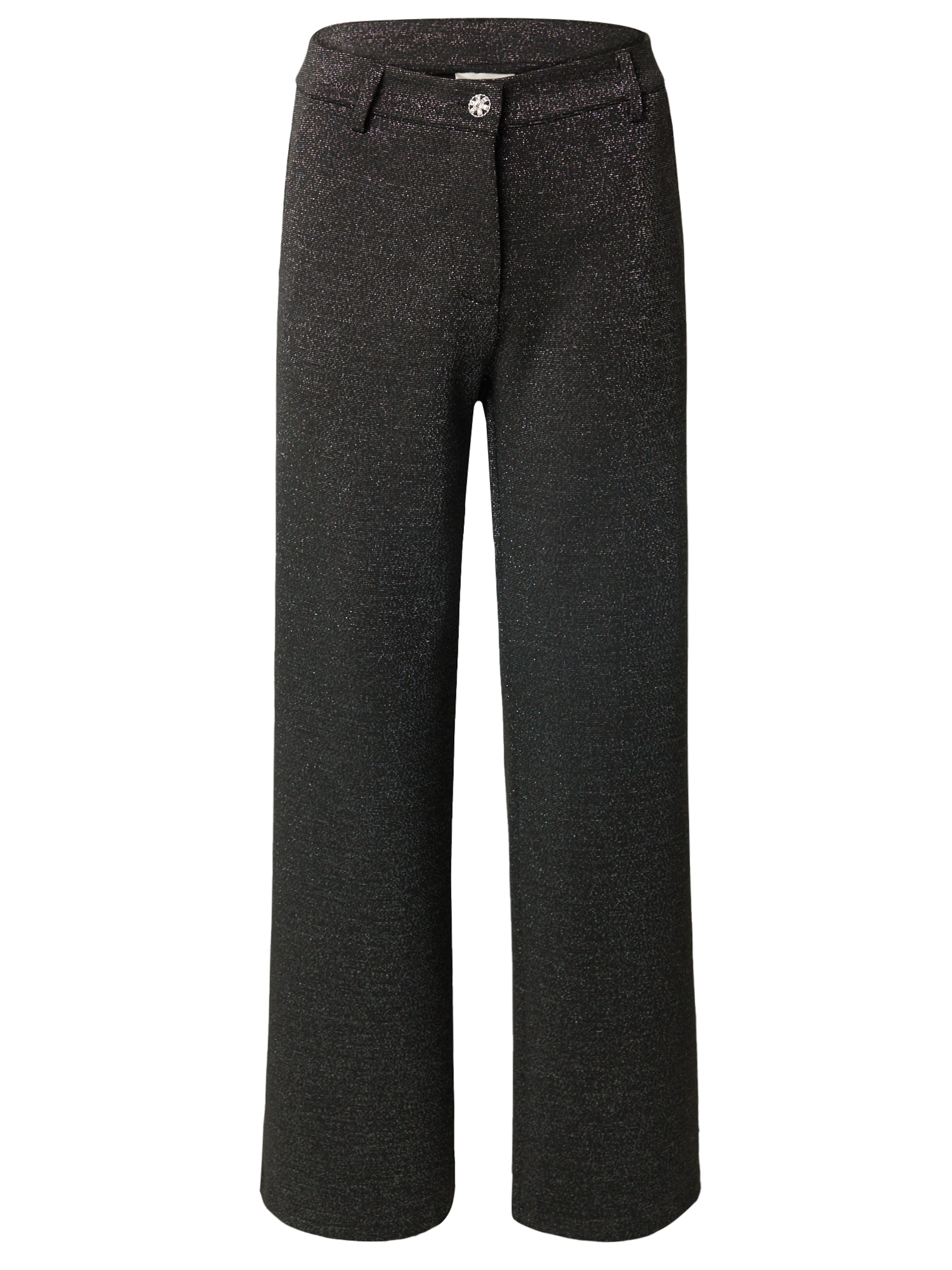 Freequent Loosefit Παντελόνι 'NANNI' σε μαύρο: μπροστά