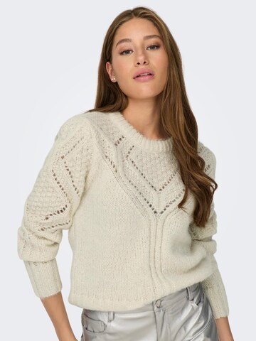 ONLY - Jersey 'ALICIA LIFE' en beige