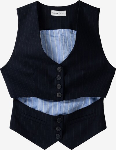 Bershka Suit vest in Navy / Light blue, Item view