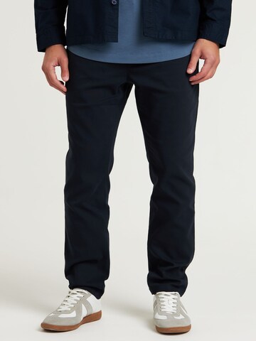 CHASIN' Regular Chino trousers 'Stone Dry' in Blue: front
