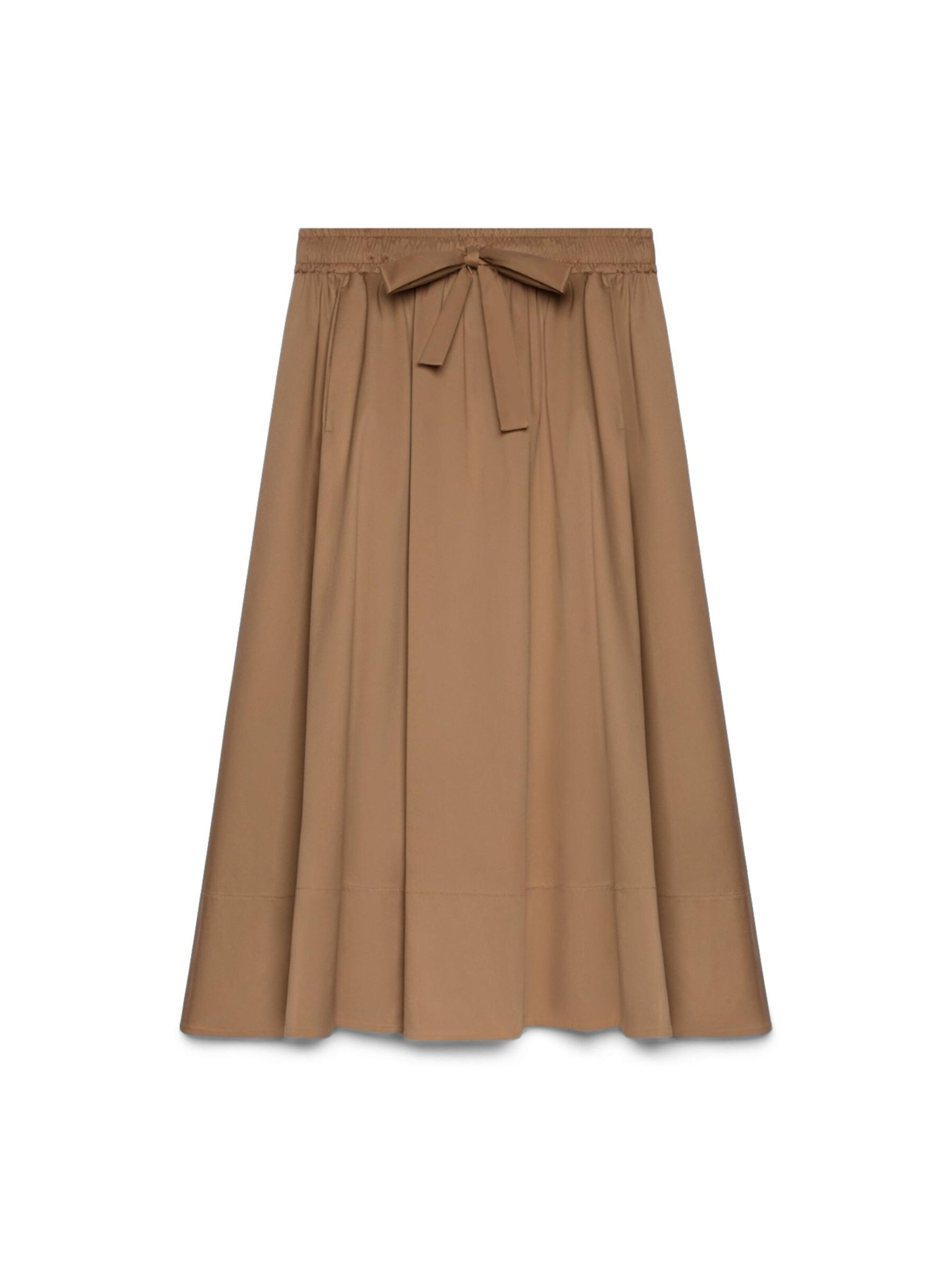 Fiorella Rubino - Falda en marrón: frente