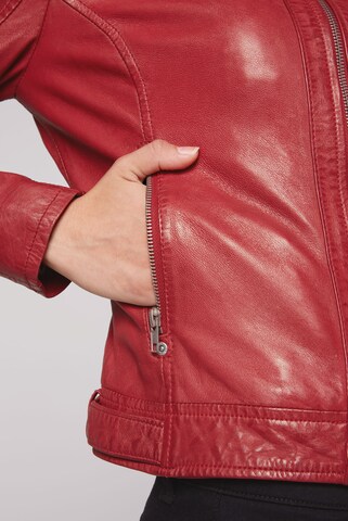 Soccx Between-Season Jacket in Red