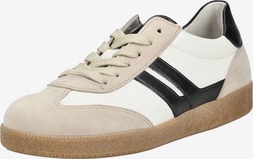 Baskets basses GABOR en blanc : devant