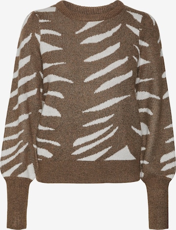 VERO MODA Pullover 'TARI' in Braun: predná strana