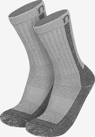 Chaussettes de sport ' Nowra ' normani en gris : devant