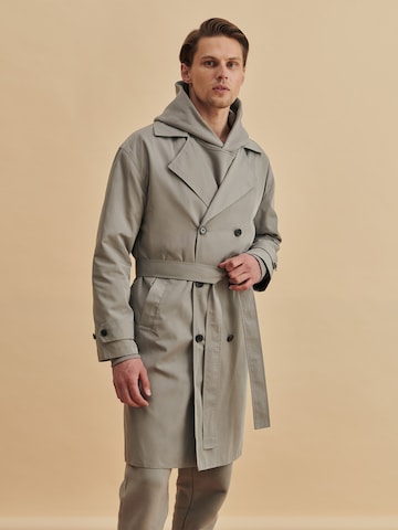 DAN FOX APPAREL Between-Seasons Coat 'Alwin' in Grey