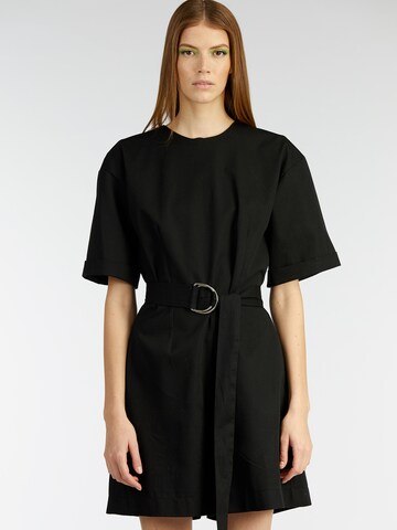 KAN Jumpsuit 'SWAN' in Schwarz: Vorderseite