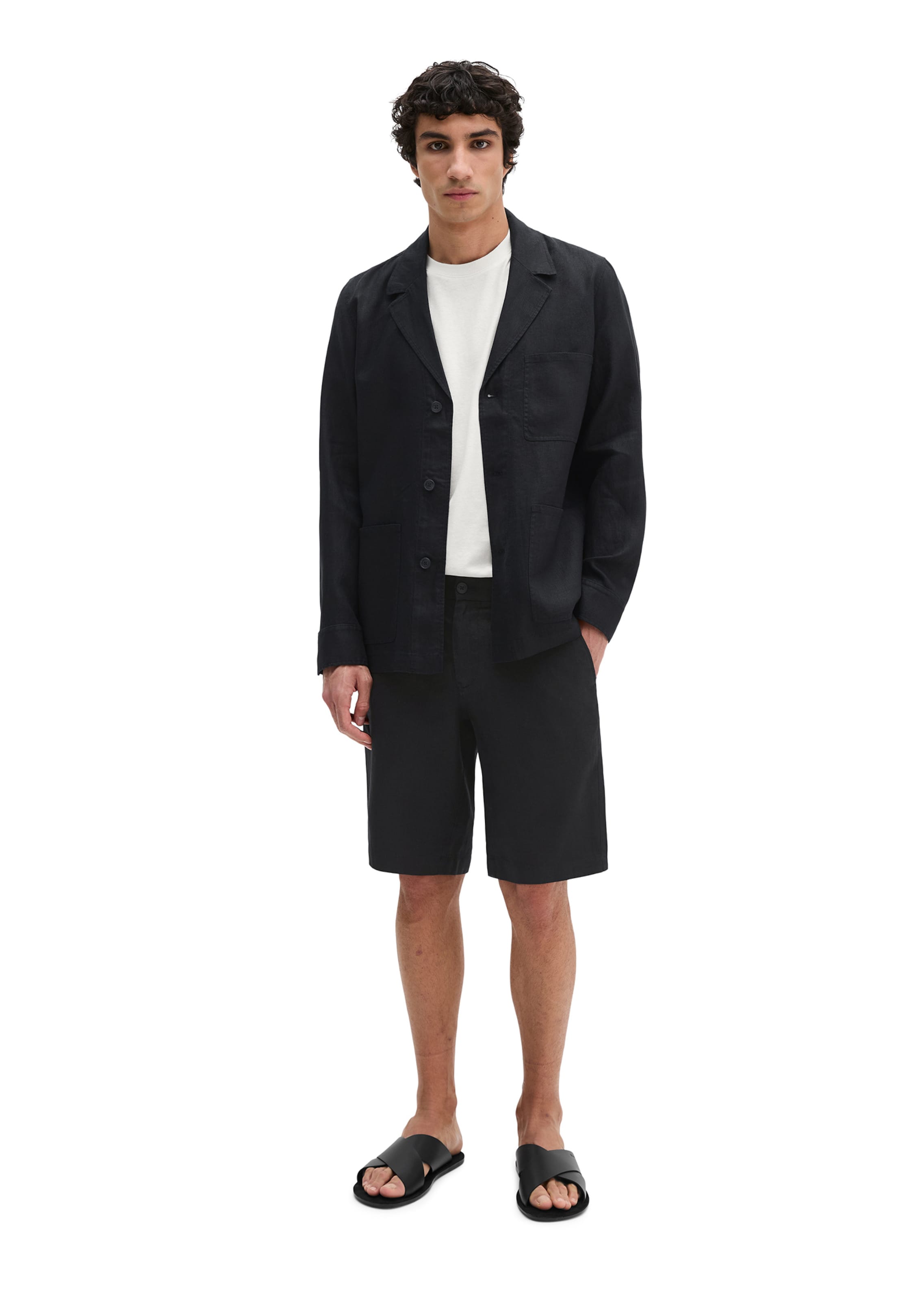Marc O'Polo Comfort fit Suit Jacket in Black