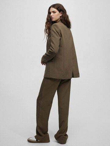 Pull&Bear Blazer in Brown