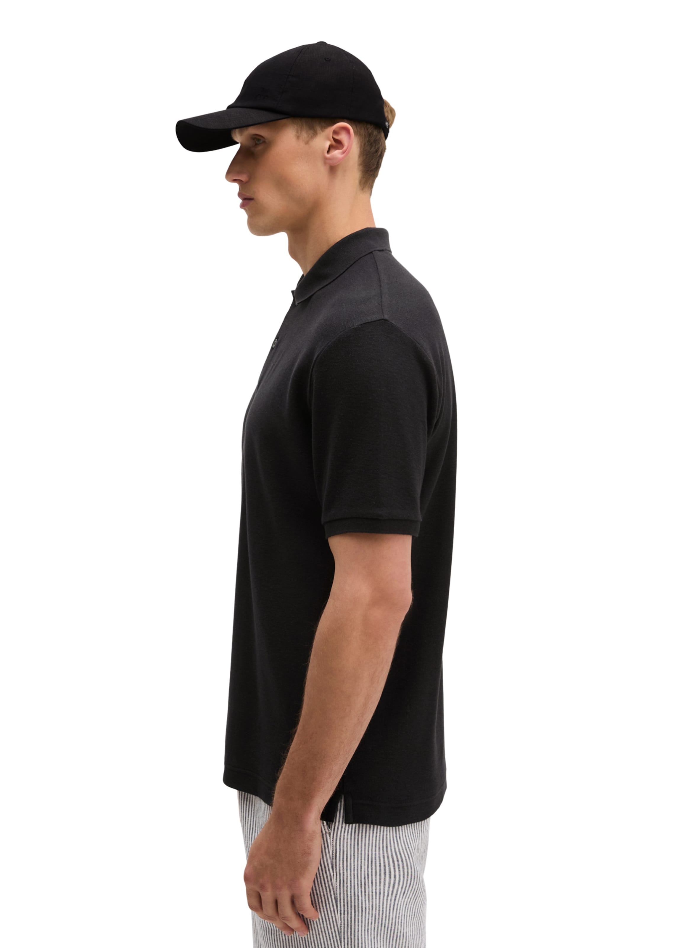 Marc O'Polo Shirt in Schwarz