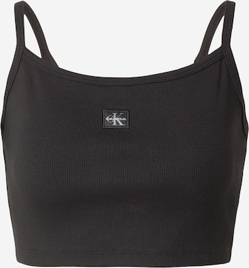 Haut Calvin Klein Jeans en noir : devant