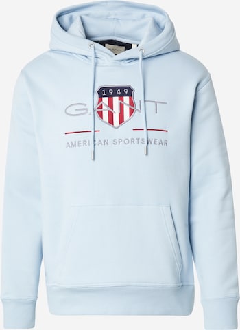Felpa di GANT in blu: frontale