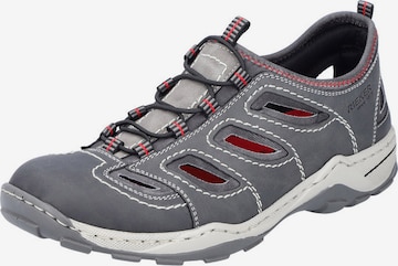 Rieker Athletic Lace-Up Shoes in Grey: front