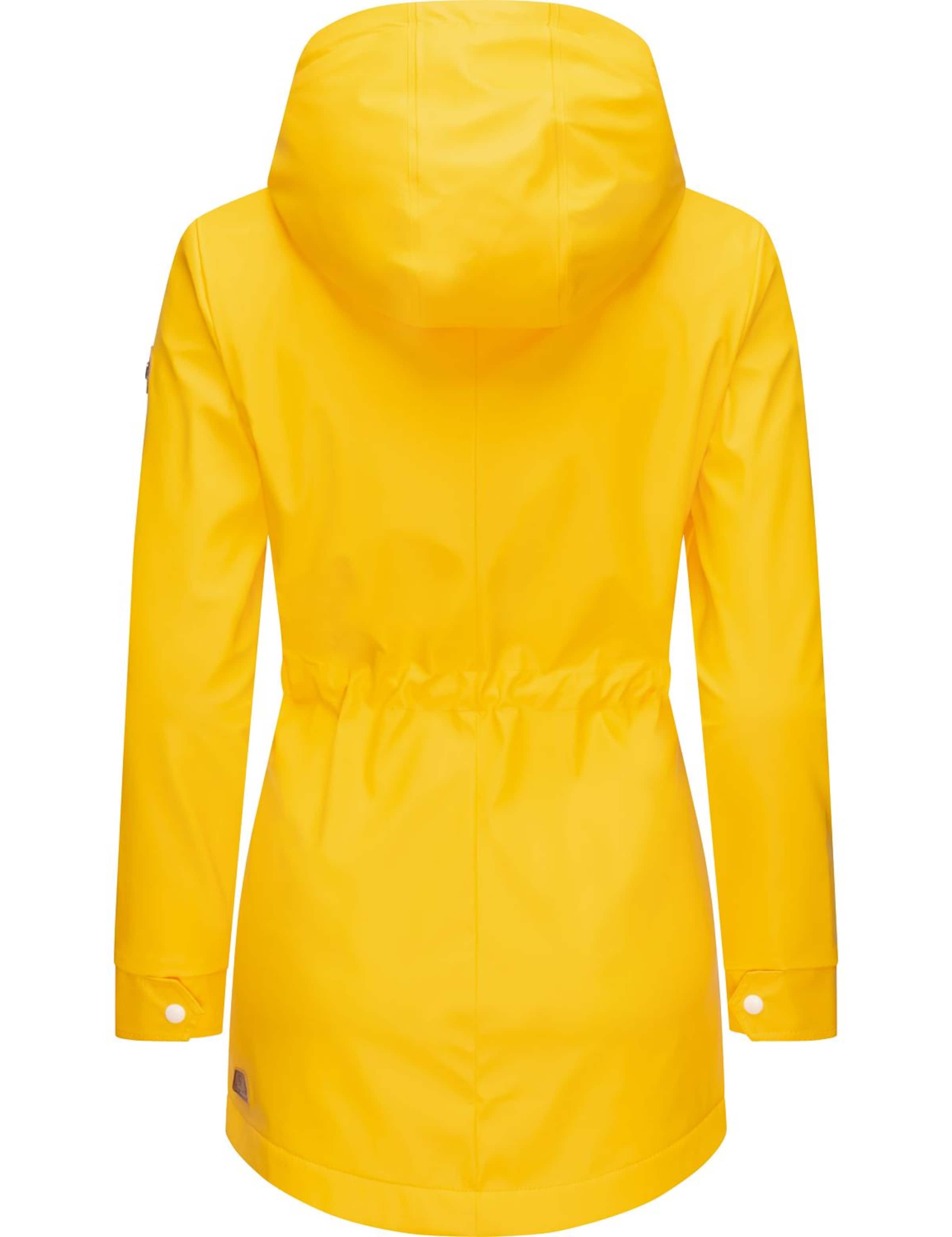 Giacca funzionale 'Monadis' di Ragwear in giallo