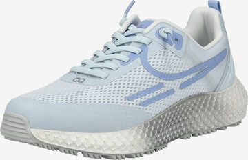 Sneaker bassa di Tenhaag in blu: frontale