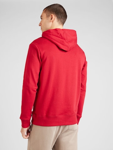 GAP Regular fit Μπλούζα φούτερ σε κόκκινο