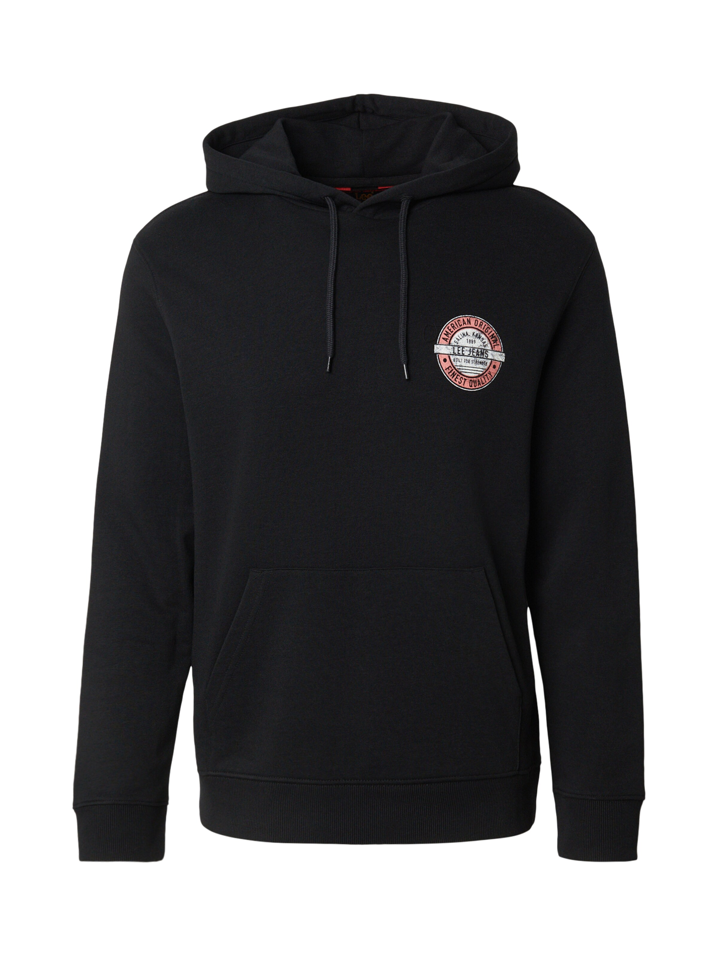 Lee Sweatshirt in Schwarz: Vorderseite