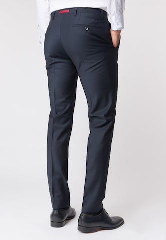 ROY ROBSON Slim fit Pleated Pants in Blue