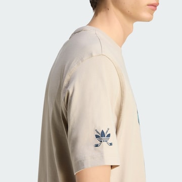 T-Shirt 'Hockey-Bär' ADIDAS ORIGINALS en beige