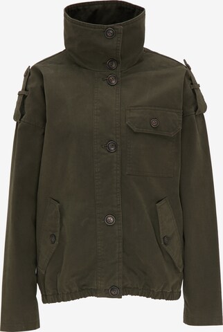 DreiMaster Vintage Between-Season Jacket in Green: front