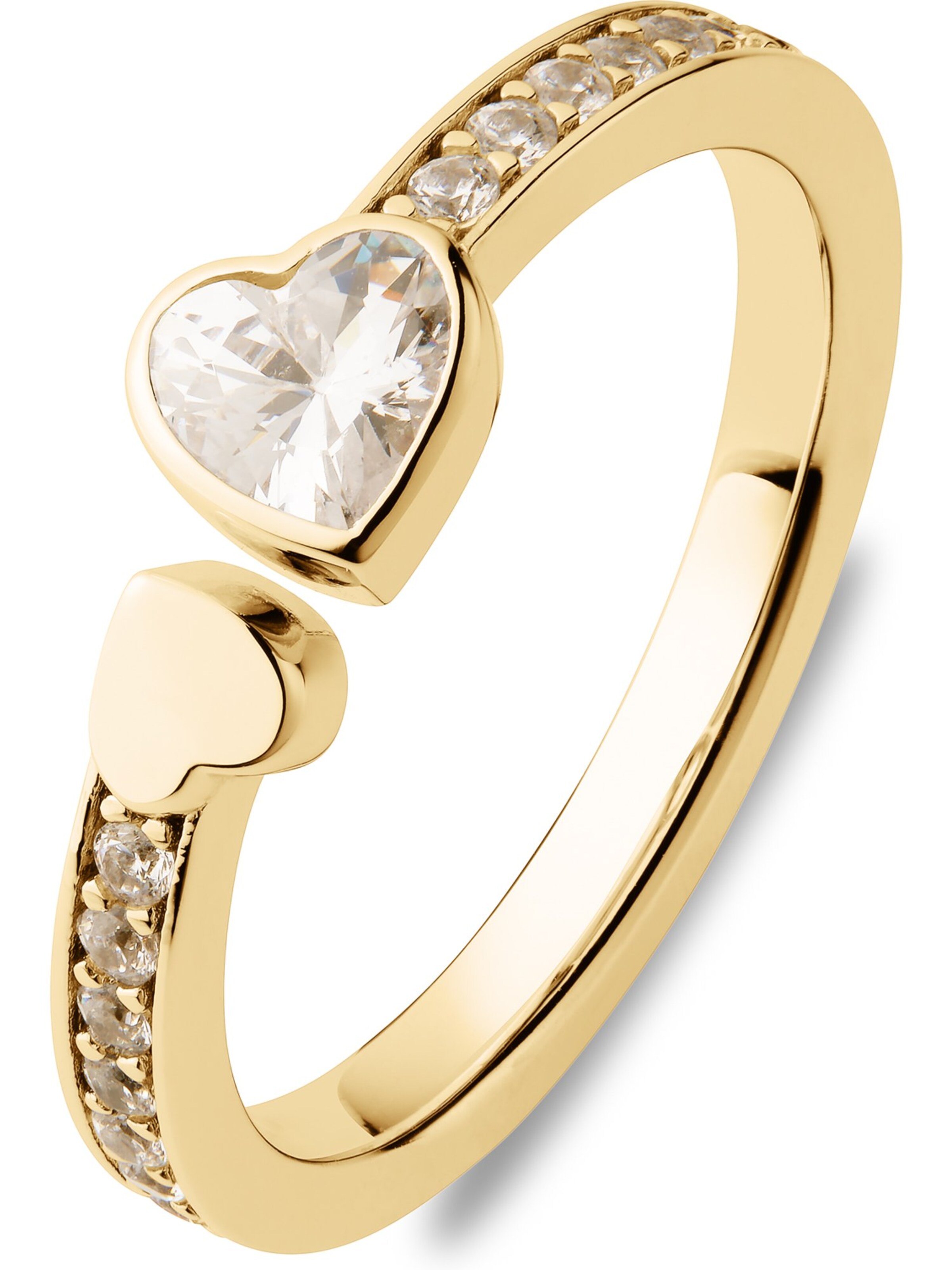 JETTE Ring in Gold: Vorderseite