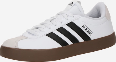 Sportbačiai be auliuko 'VL Court 3.0' iš ADIDAS SPORTSWEAR, spalva – šviesiai pilka / juoda / balta, Prekių apžvalga