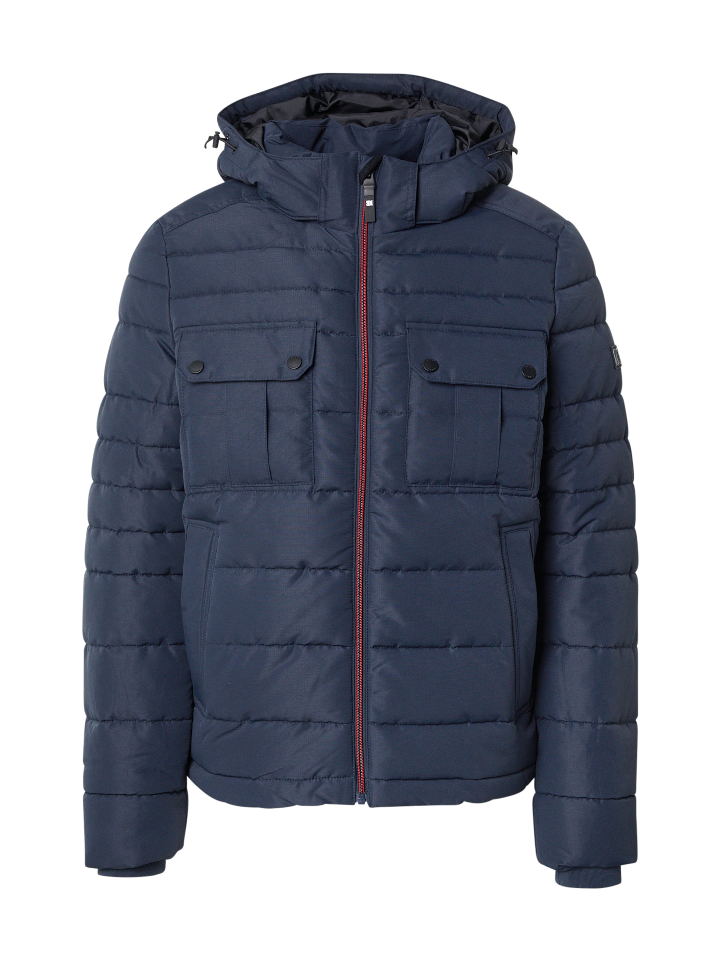 s.Oliver Зимняя куртка в Синий: спереди