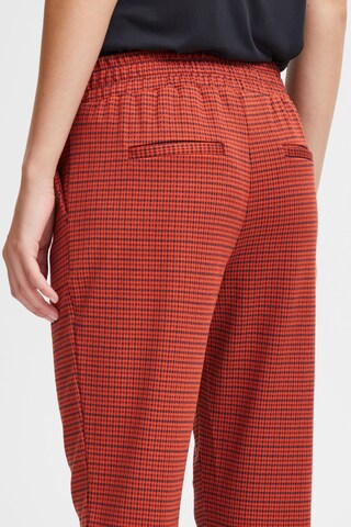 ICHI Slimfit Hose 'IHKate' in Rot