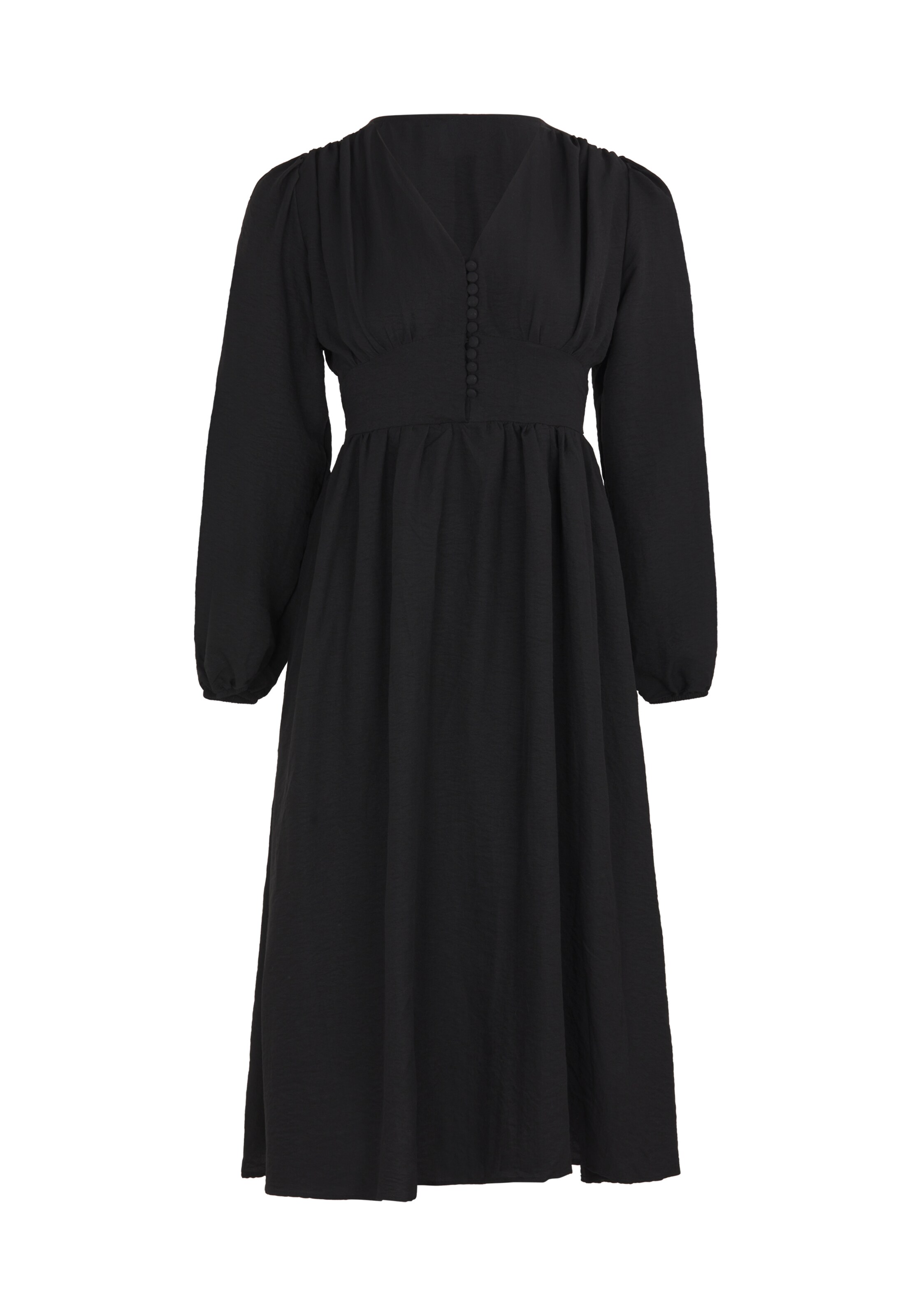 IZIA - Vestido em preto: frente