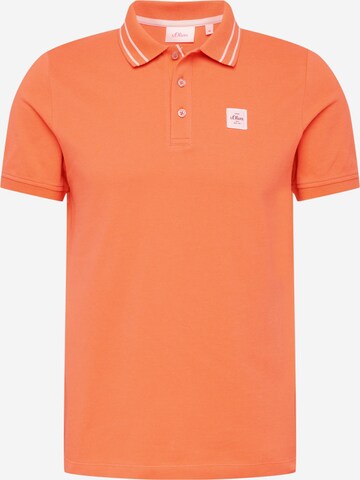 s.Oliver Poloshirt in Orange: predná strana