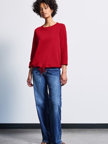 Felpa di STREET ONE in rosso