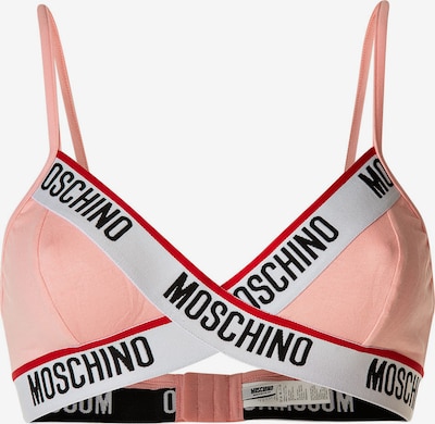 MOSCHINO BH in hellpink / rot / schwarz / weiß, Produktansicht