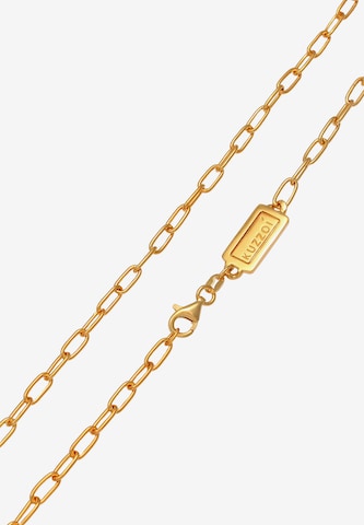 KUZZOI Halskette Basic Kette in Gold