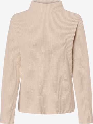 Marie Lund Sweater in Beige: front