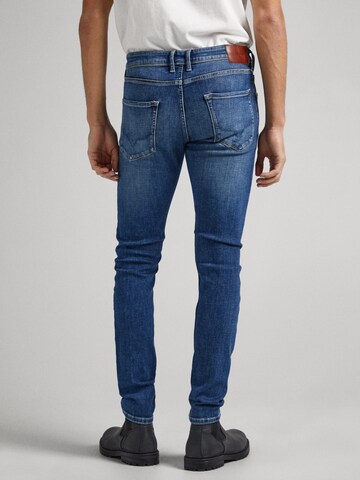 Pepe Jeans Skinny Τζιν 'FINSBURY' σε μπλε