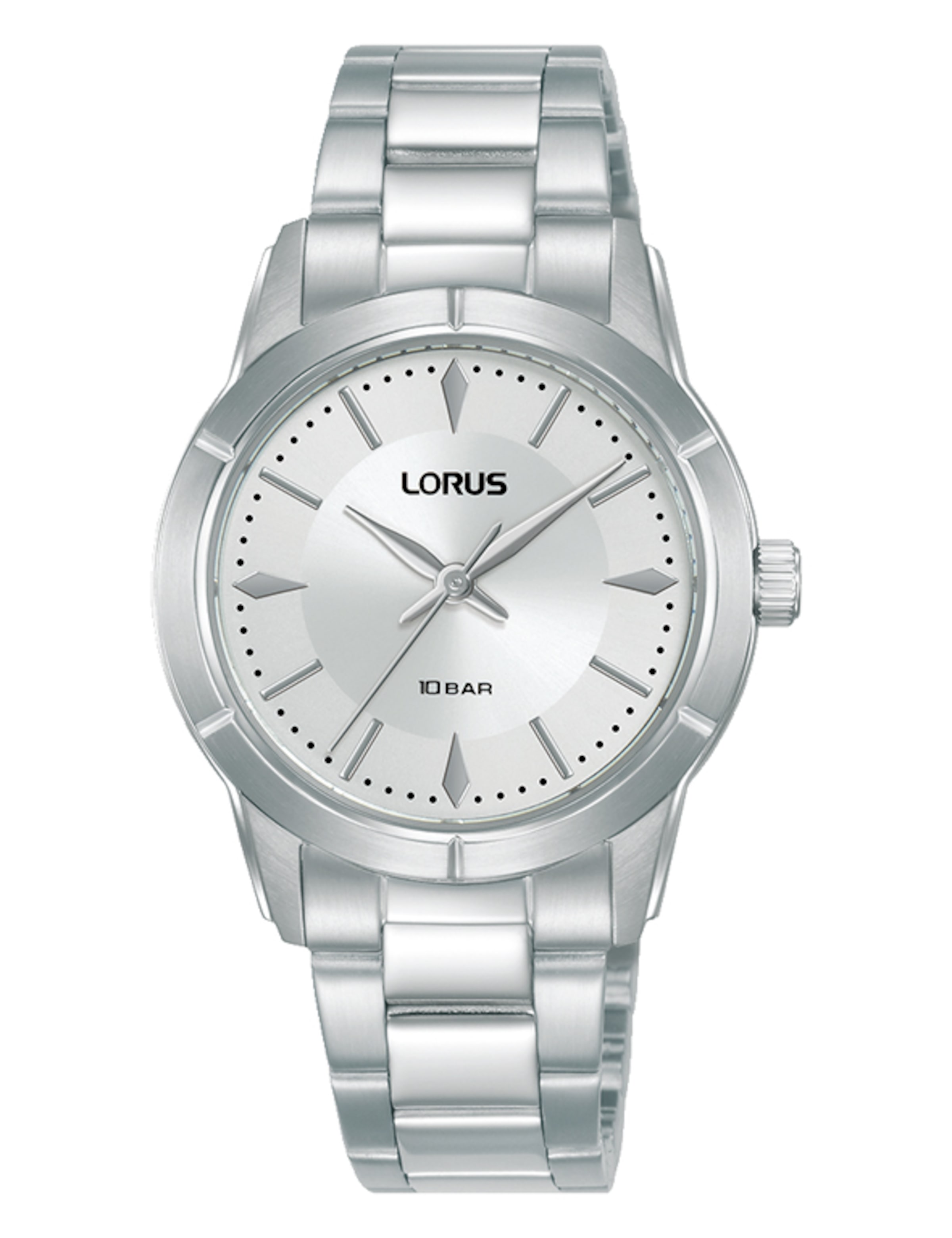 LORUS Analoguhr 'Lorus' in Silber: Vorderseite