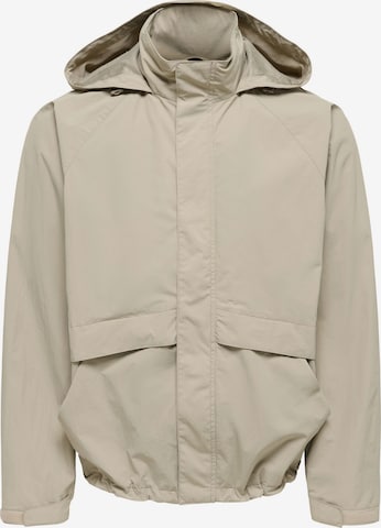 Only & Sons - Chaqueta de entretiempo 'ONSAxis' en gris: frente
