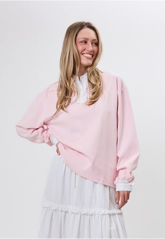 OH APRIL Shirt 'Jolina' in Roze: voorkant