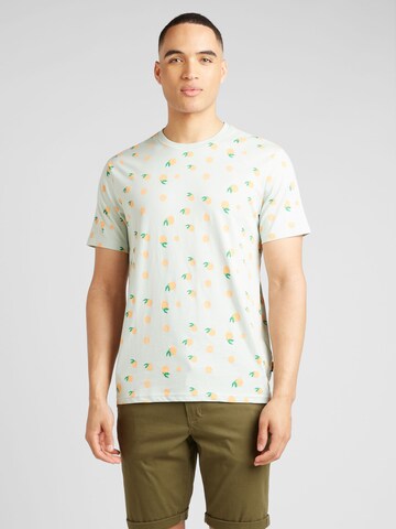 Only & Sons Shirt 'KENDALL' in Groen: voorkant