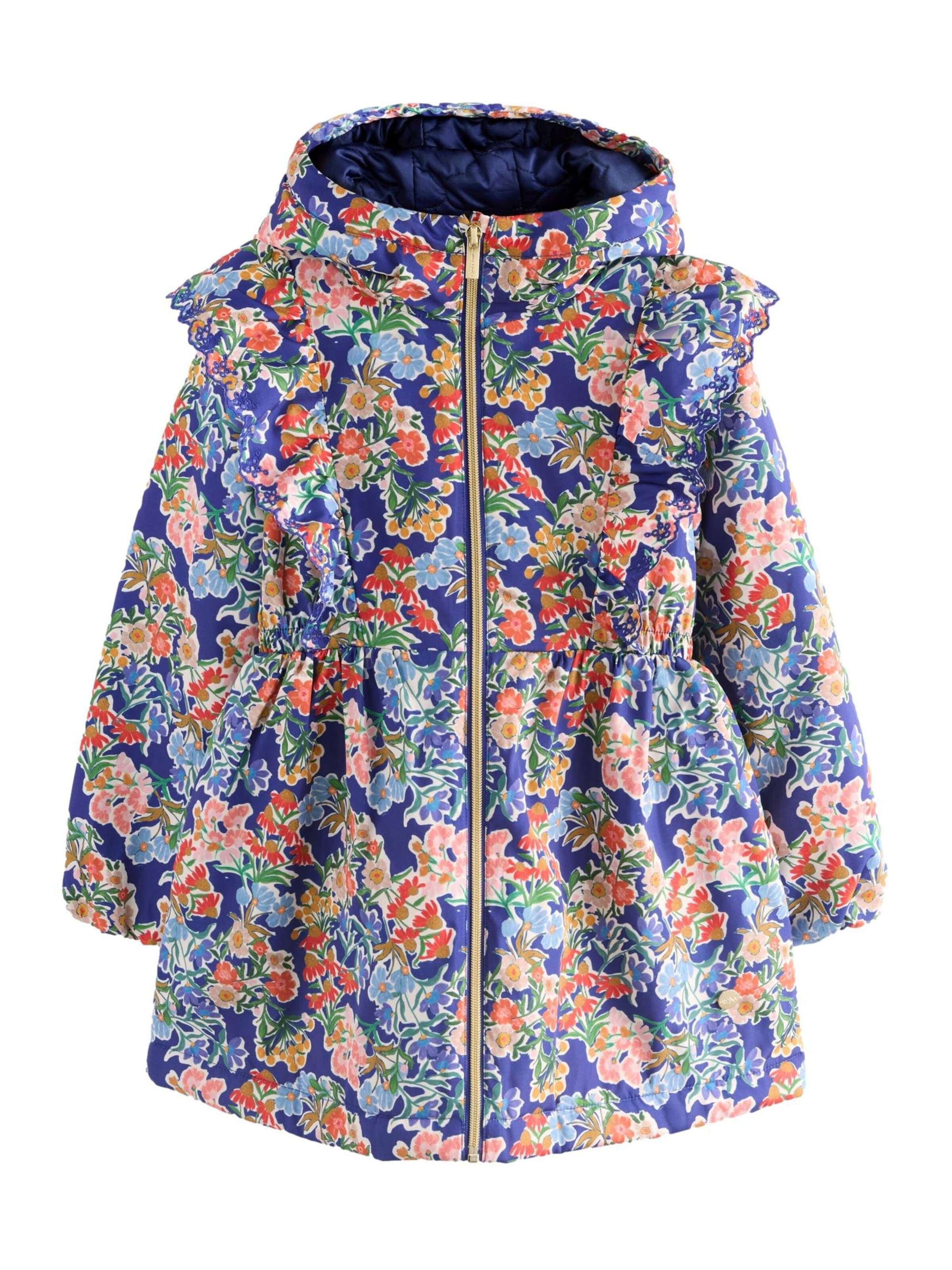 Manteau LAURA ASHLEY en bleu : devant