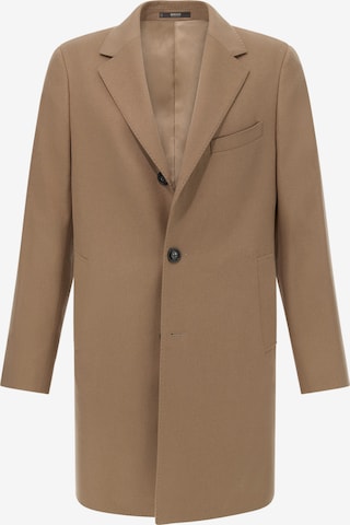 Manteau mi-saison Boggi Milano en beige : devant