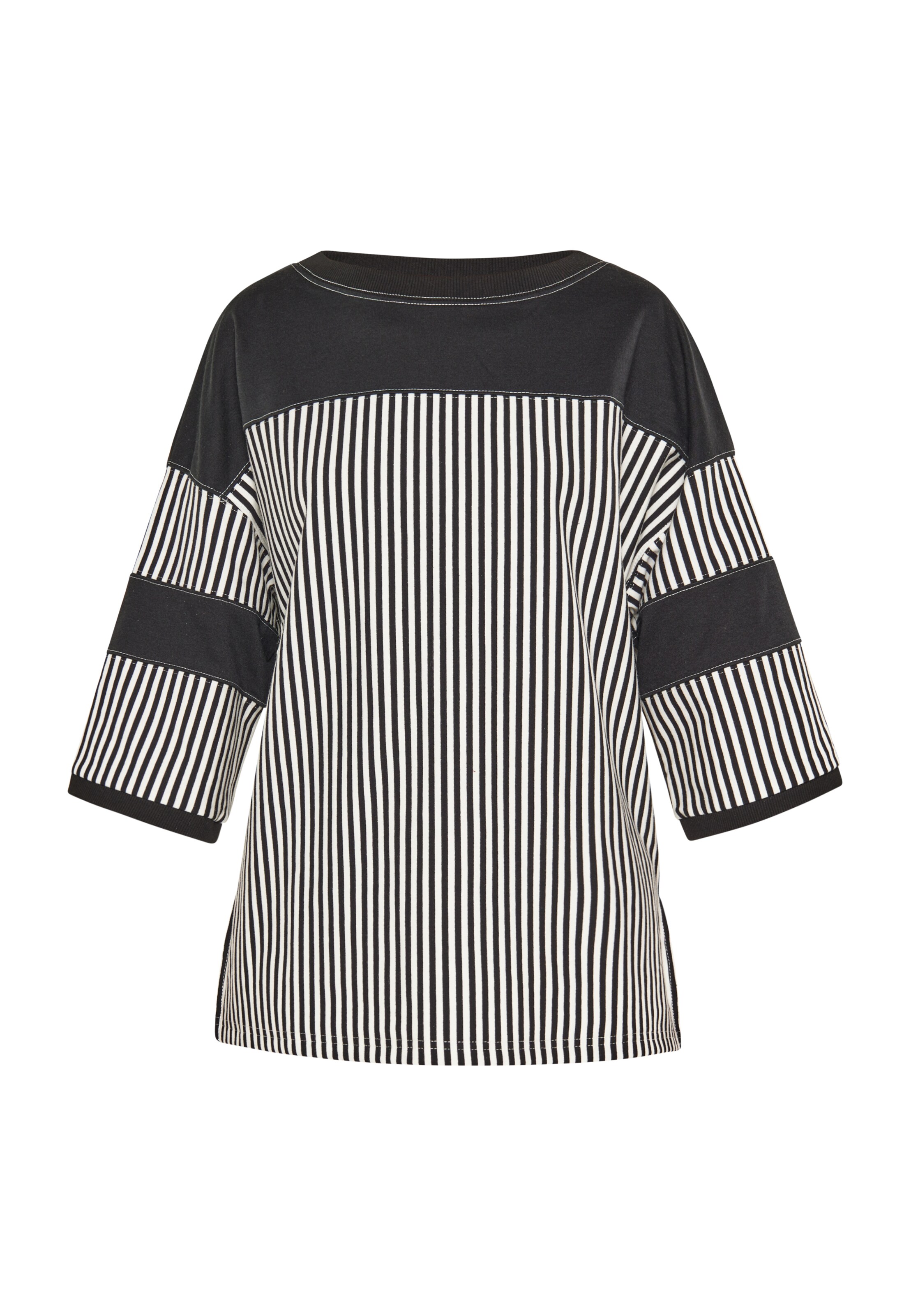 melns Usha T-Krekls 'Fashion Look': no priekšpuses