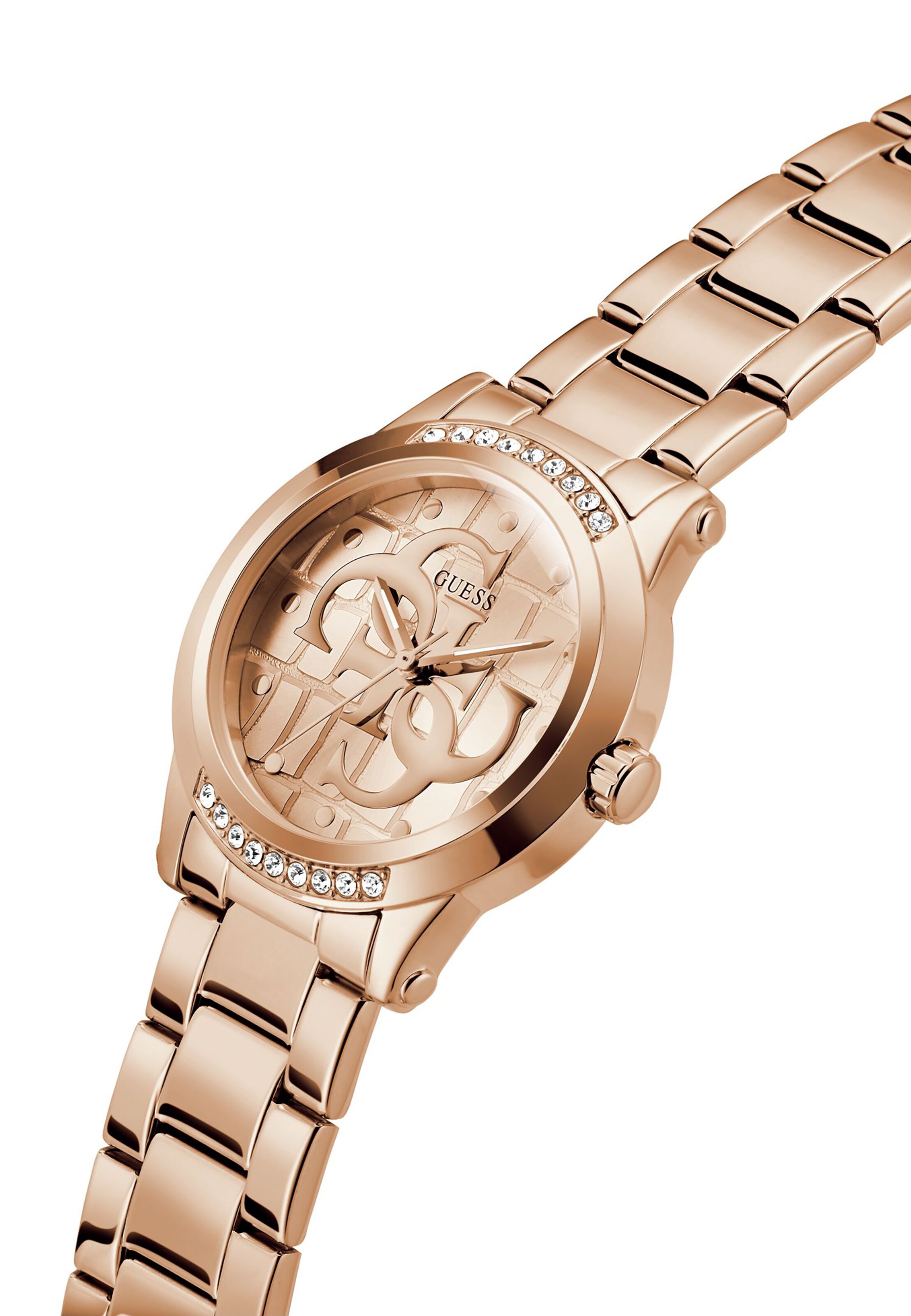 GUESS Analog Watch 'Annette' in Pink