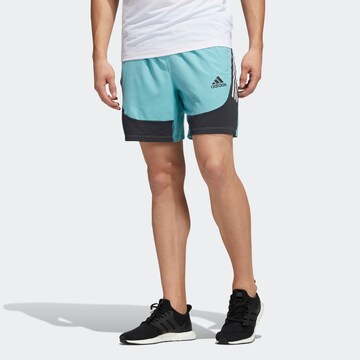 ADIDAS SPORTSWEAR - regular Pantalón deportivo en verde: frente