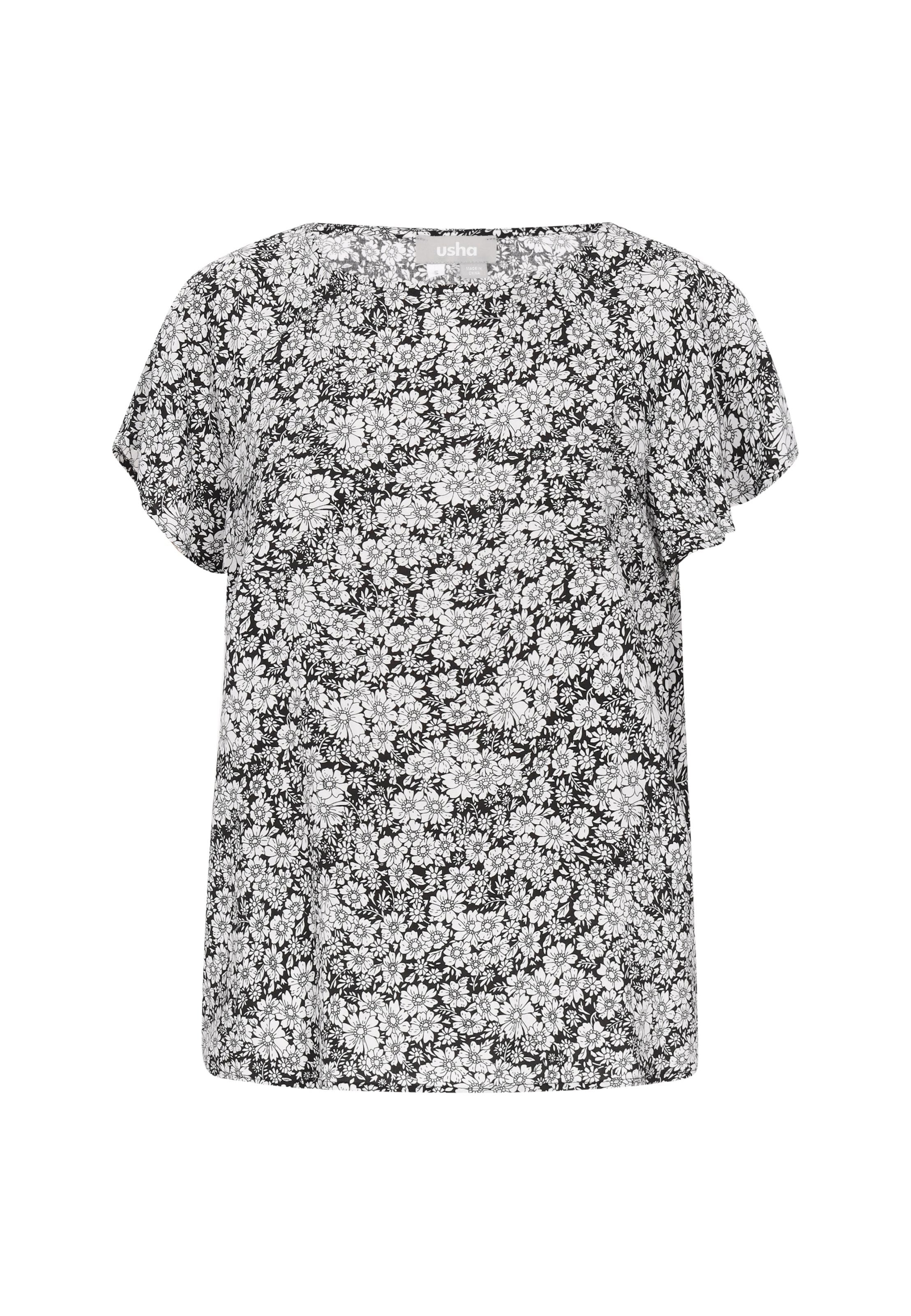 FELIPA Блуза &#x27;Fashion Look&#x27; в черно: отпред